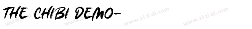 THE CHIBI DEMO字体转换